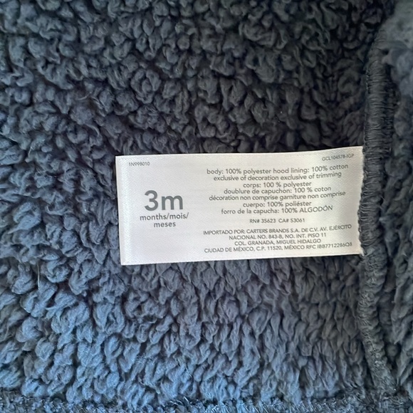 Carter’s Baby Girls’ Hooded Jacket - Picture 5 of 6